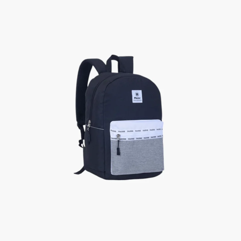 PAUSE Colourblock School Backpack for Kids
